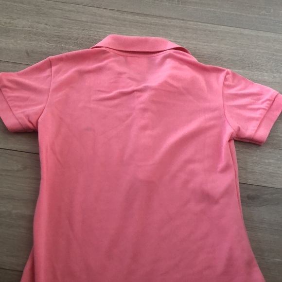 Lacoste | Pink Short Sleeved Collared Shirt | Unisex Pink Polo Shirt For Teens - Picture 3 of 8